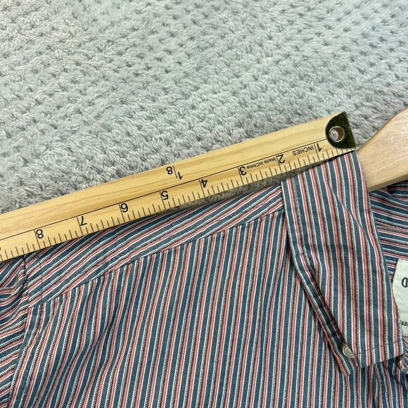 Mens Casual Shirt 100% Cotton Long Sleeve Button Down Collar Old Navy Sz Large - Picture 12 of 14